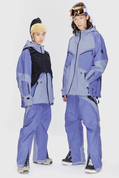 XwXwSeui Men Women Loose Freestyle Ski Pants