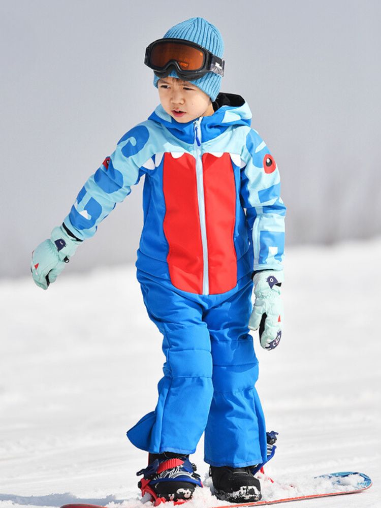 XwXwSeui Kids Animal Style Hooded Ski Jumpsuit