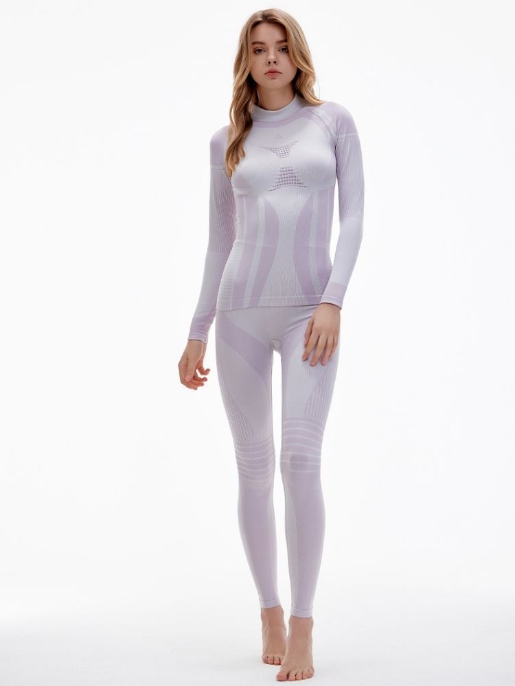 XwXwSeui Seamless Leggings Ski Base Layers