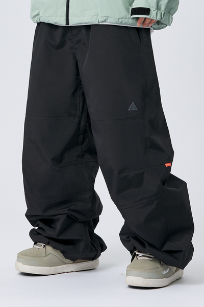 XwXwSeui Men and Women 3L Shell Baggy Ski Pants