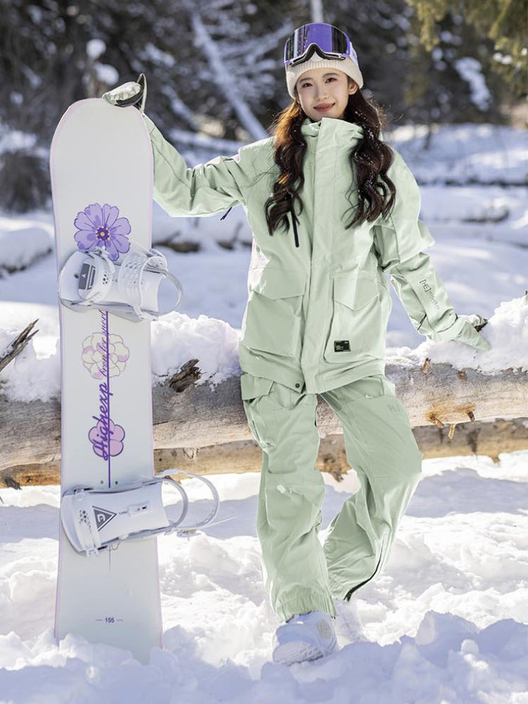 XwXwSeui Men Women Zipper Outdoor Snow Suits