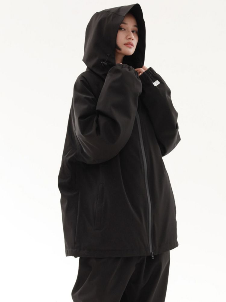 XwXwSeui Men Women Loose Thickened Snow Suits