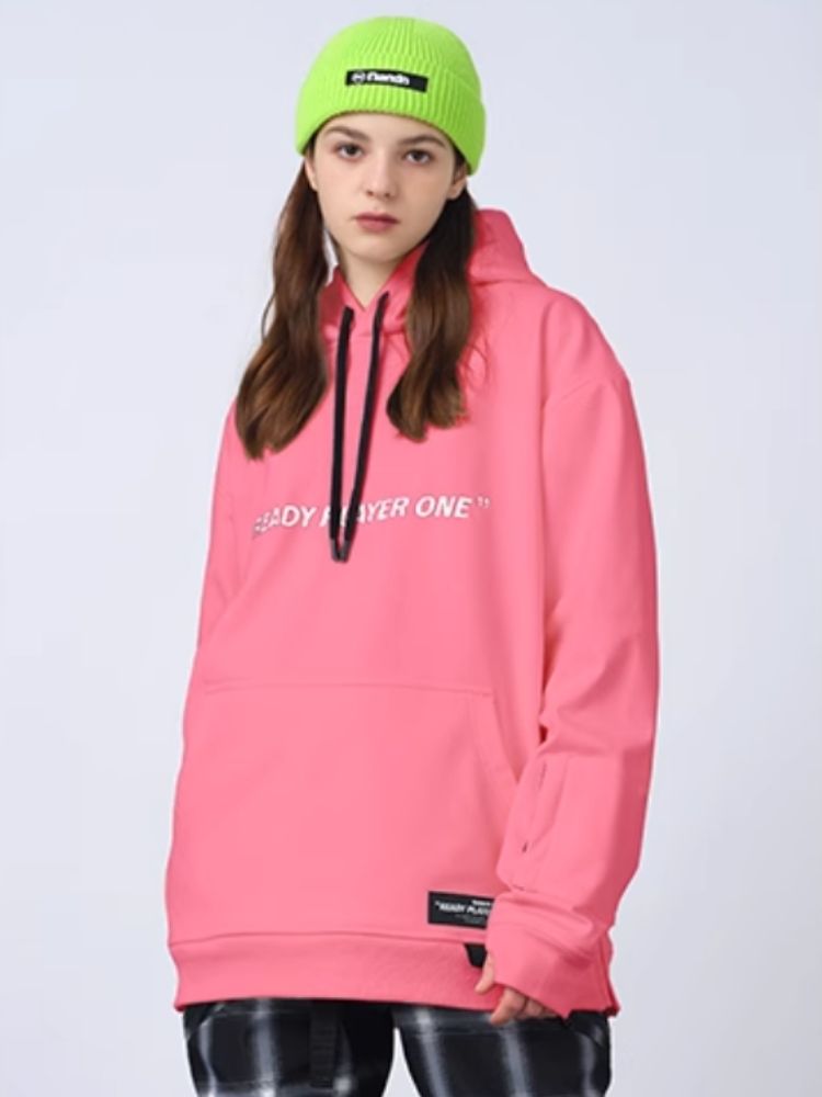 XwXwSeui Men Women Vintage Fleece Hoodie Ski Sweatshirt