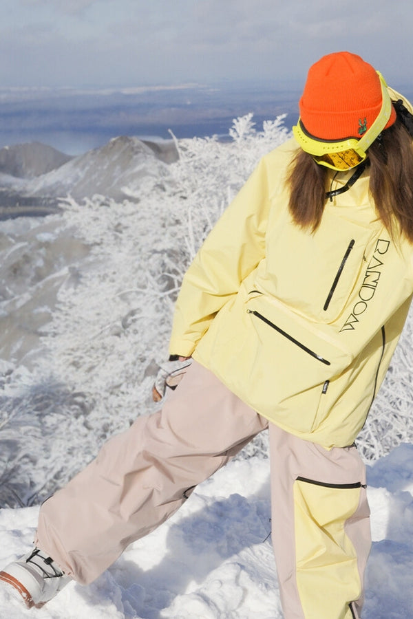 XwXwSeui Men Women 3L Multifunctional Pockets Design Snow Suits