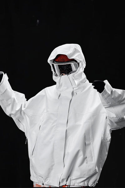 Hellystudio Elemental 3L Shell Baggy Snowboarding Jacket for Unisex