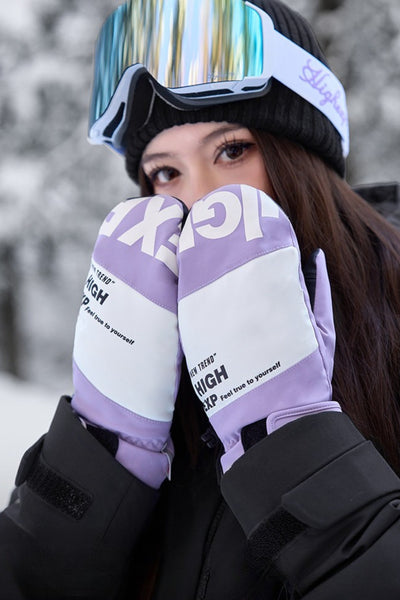 Carving Ski Mittens for Unisex