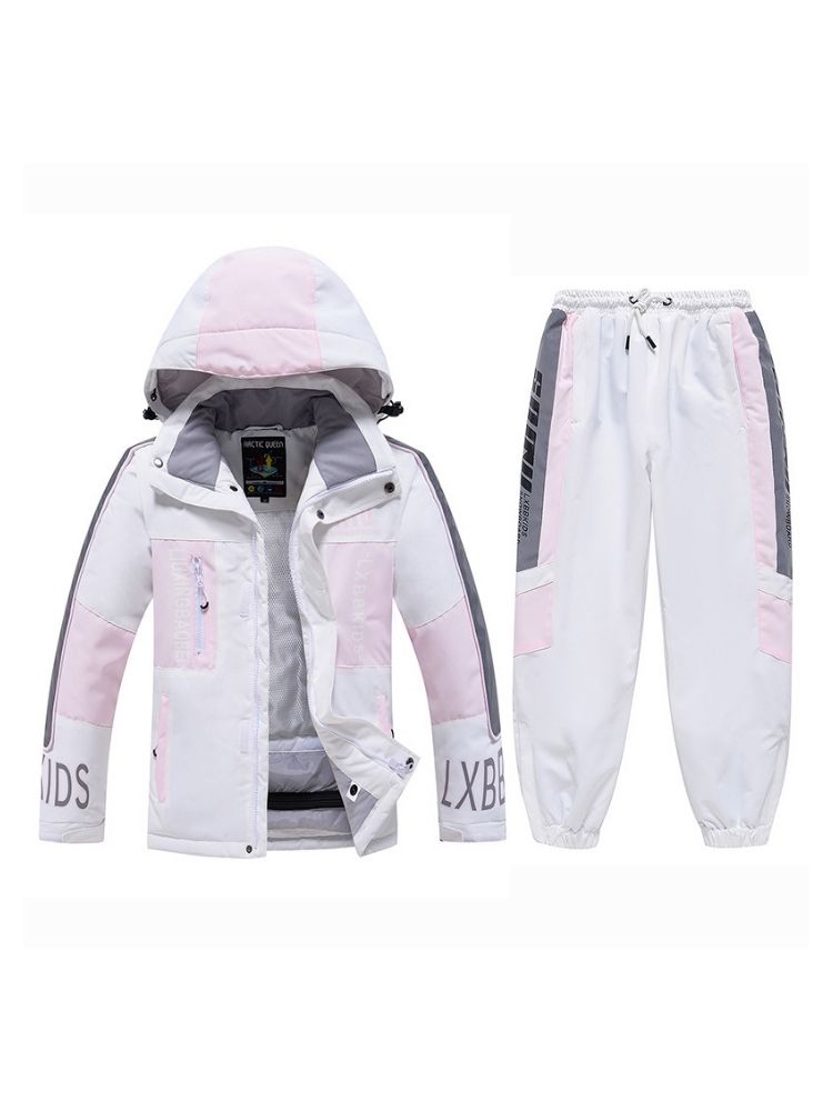 XwXwSeui Kids Reflective Insulated Snow Suits