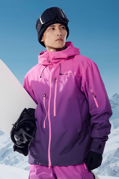 Highker 3L Gradient Insulated Snow Jacket for Unisex