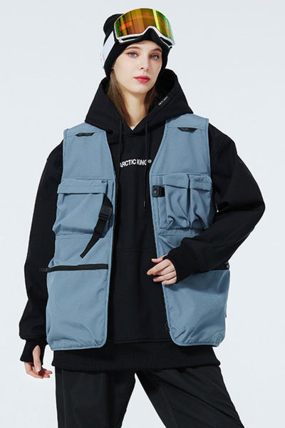 XwXwSeui Men Women Windproof Waterproof Ski Vest