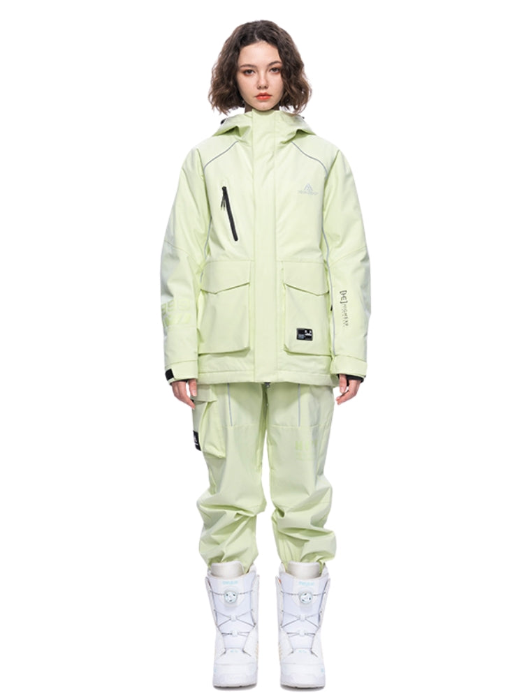 XwXwSeui Men Women Zipper Outdoor Snow Suits