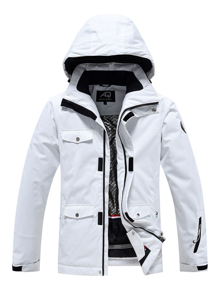 XwXwSeui Men Women Outdoor Hooded Snow Jacket