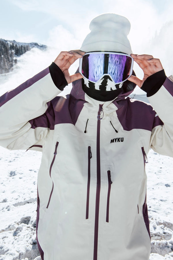 XwXwSeui Men and Women Double Layer Anti-fog Magnetic HD Snow Goggles