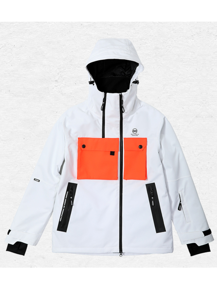 XwXwSeui Men Women  Limited Edition Hood Snow Jacket