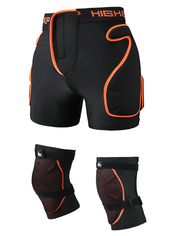 XwXwSeui Men Women Protective Ski Shorts / Knee Pads