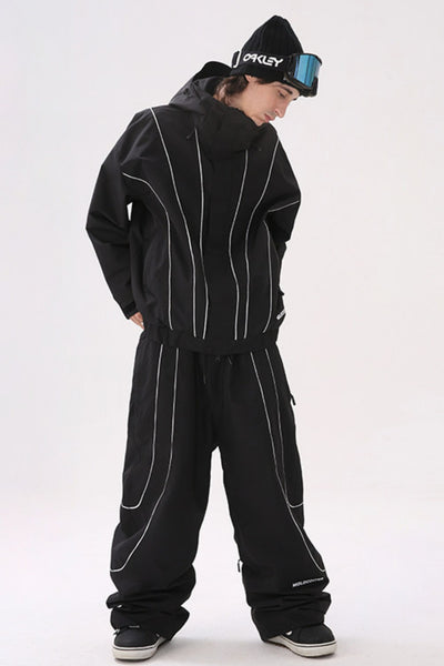 Molocoster 3L Fleece Versatile Snow Suit for Unisex