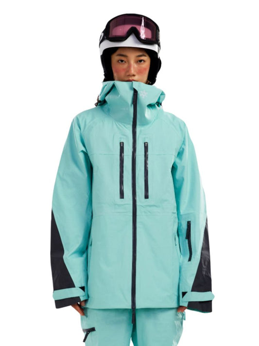 XwXwSeui Men Women 3L Shell Snow Jacket