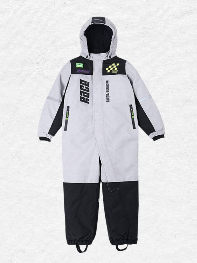 XwXwSeui Kids Insulated Hood Ski Jumpsuits