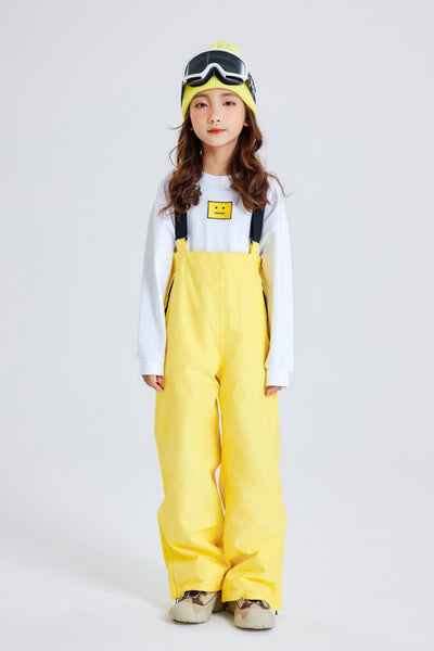 XwXwSeui Kids Shell Fashion Baggy Breathproof Waterproof Skiing Bibs