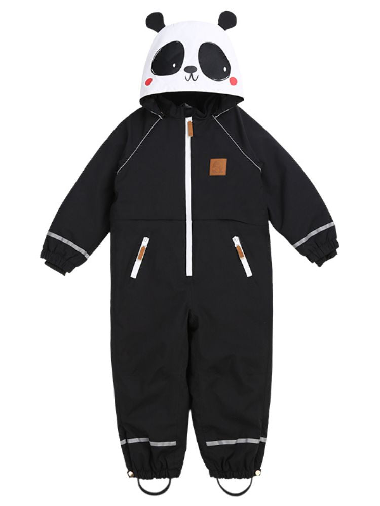 XwXwSeui Kids Insulated Animals Graphic Ski Jumpsuit