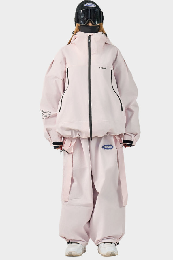 XwXwSeui Womens Mens Breathable Insulated 3L Fashion Breathable Skiing Suit