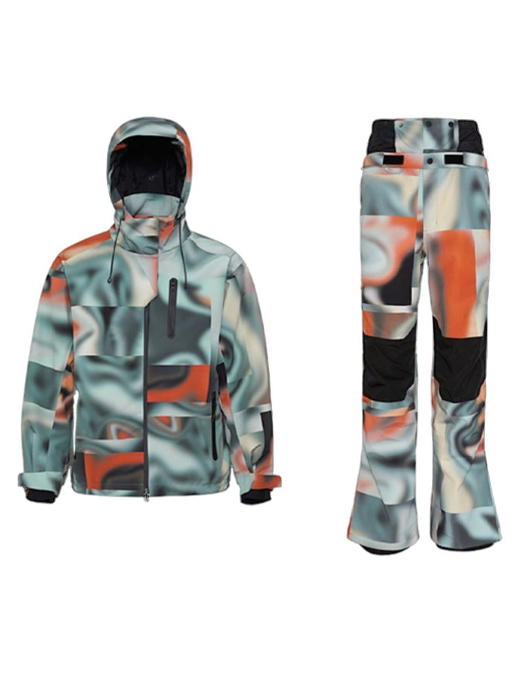 XwXwSeui Men Women Colorful Thermal Snow Suits