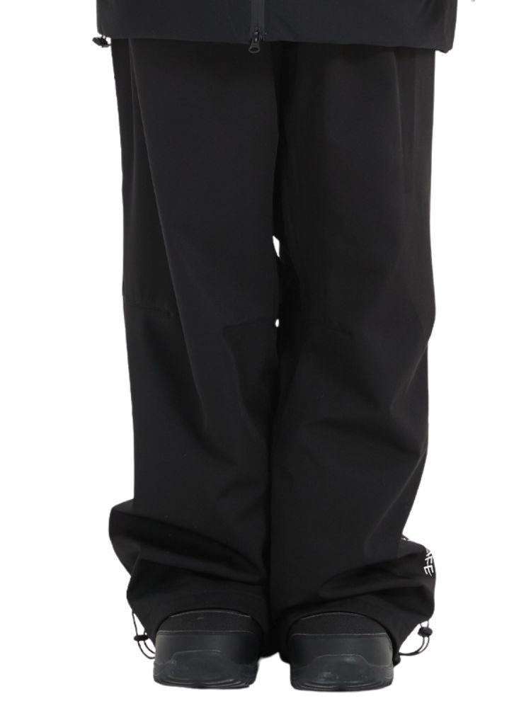 XwXwSeui Men Women Loose Fleeced Ski Pants