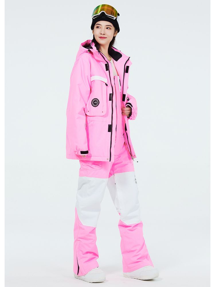 XwXwSeui Men Women Outdoor Windproof Snow Suits