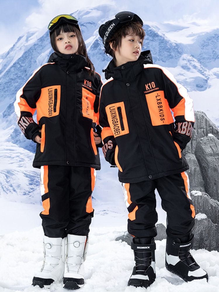 XwXwSeui Kids Loose Insulated Ski Pants