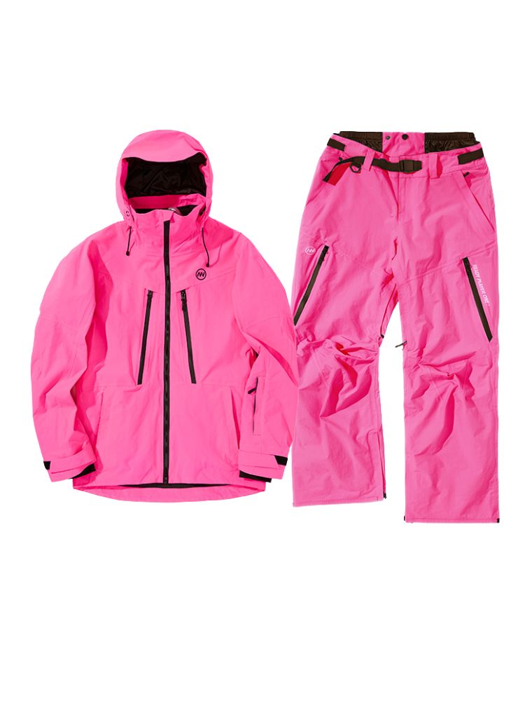 XwXwSeui Men Women Insulated  Waterproof Ski Suits