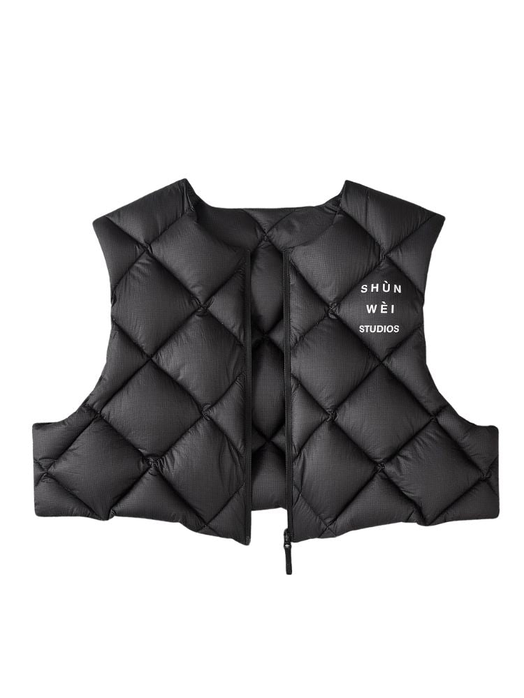 XwXwSeui Men Women Removable Down Vest