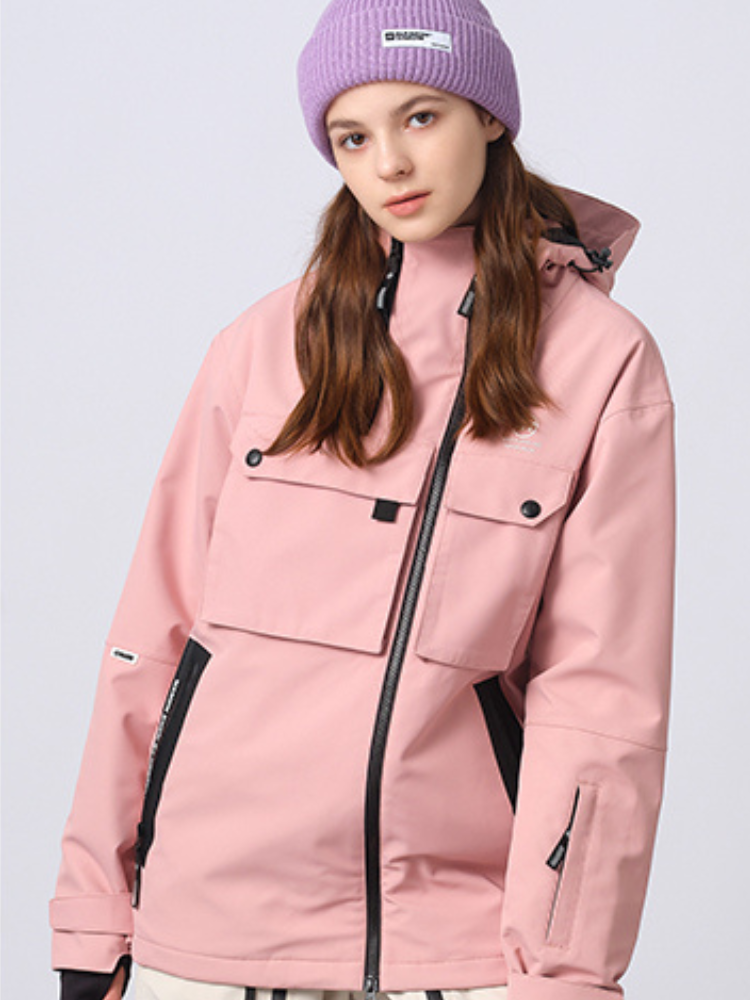 XwXwSeui Men Women  Limited Edition Hood Snow Jacket