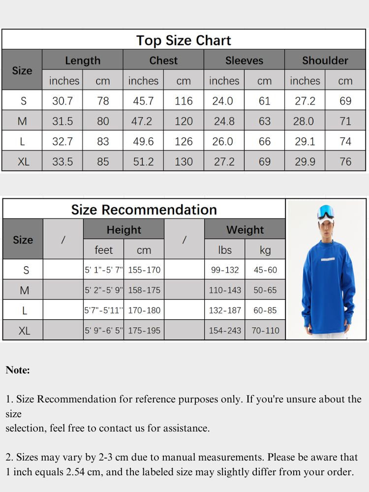 XwXwSeui Men Women Low Collar Outdoor Ski Sweatshirt