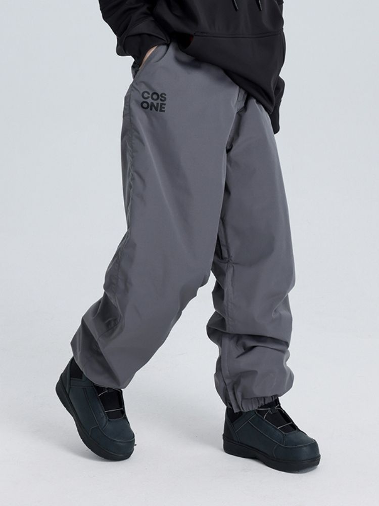 XwXwSeui Men Women Baggy Hip-Hop Ski Pants