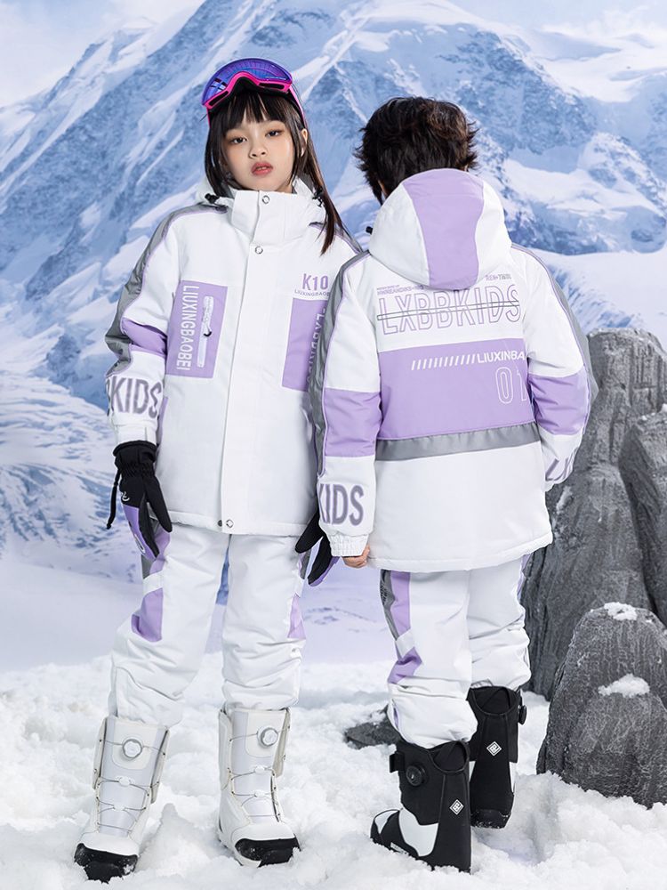 XwXwSeui Kids Loose Insulated Ski Pants