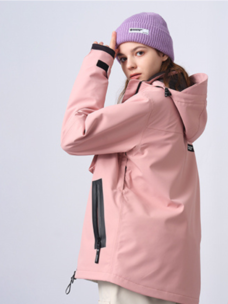 XwXwSeui Men Women  Limited Edition Hood Snow Jacket