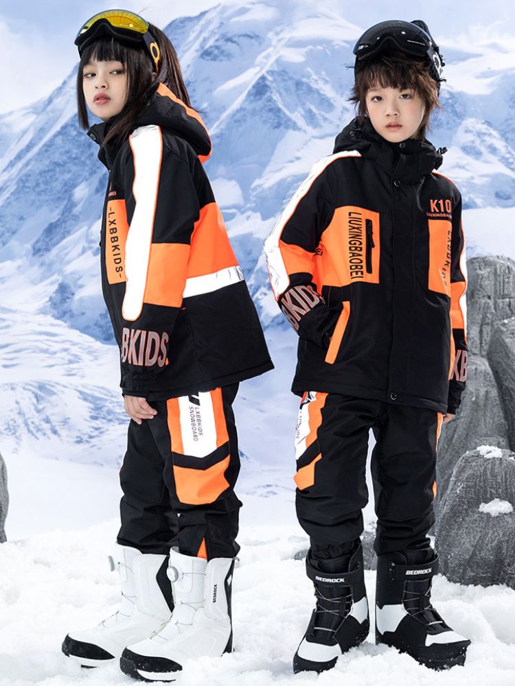 XwXwSeui Kids Loose Insulated Ski Pants