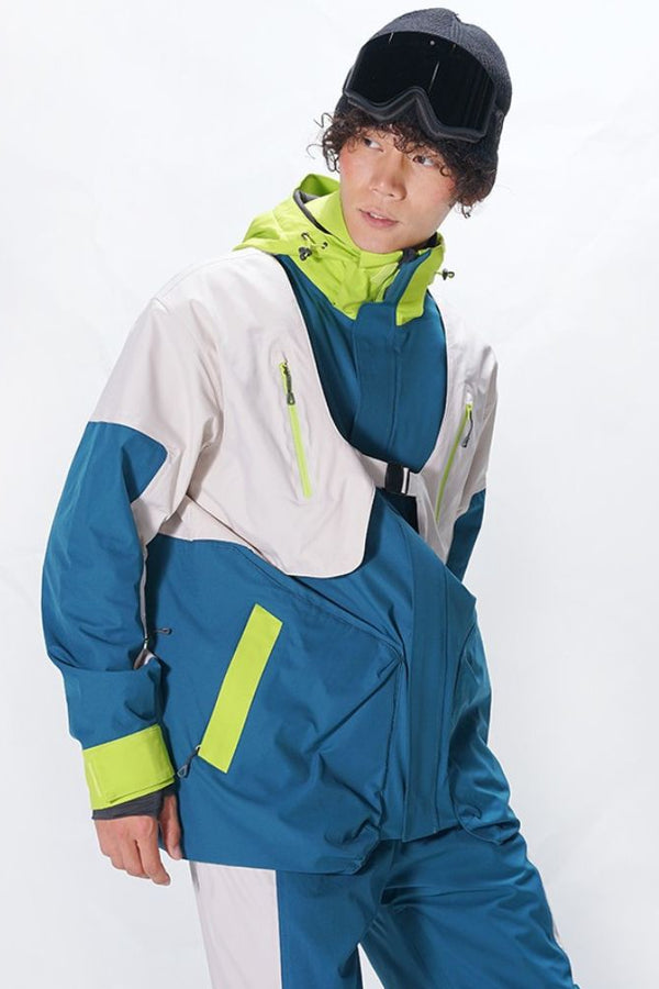 XwXwSeui Men Women Outdoor Insulated Snow Suits