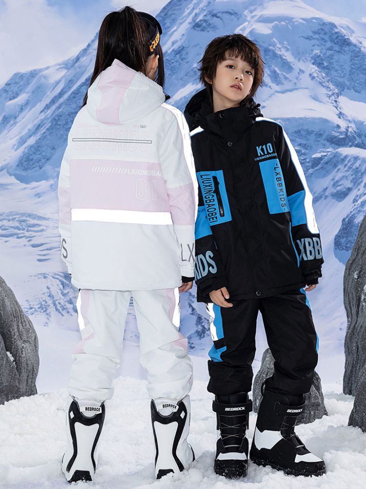 XwXwSeui Kids Loose Insulated Ski Pants