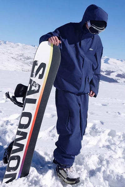 XwXwSeui Men Women Solid Color Insulated Snow Suits