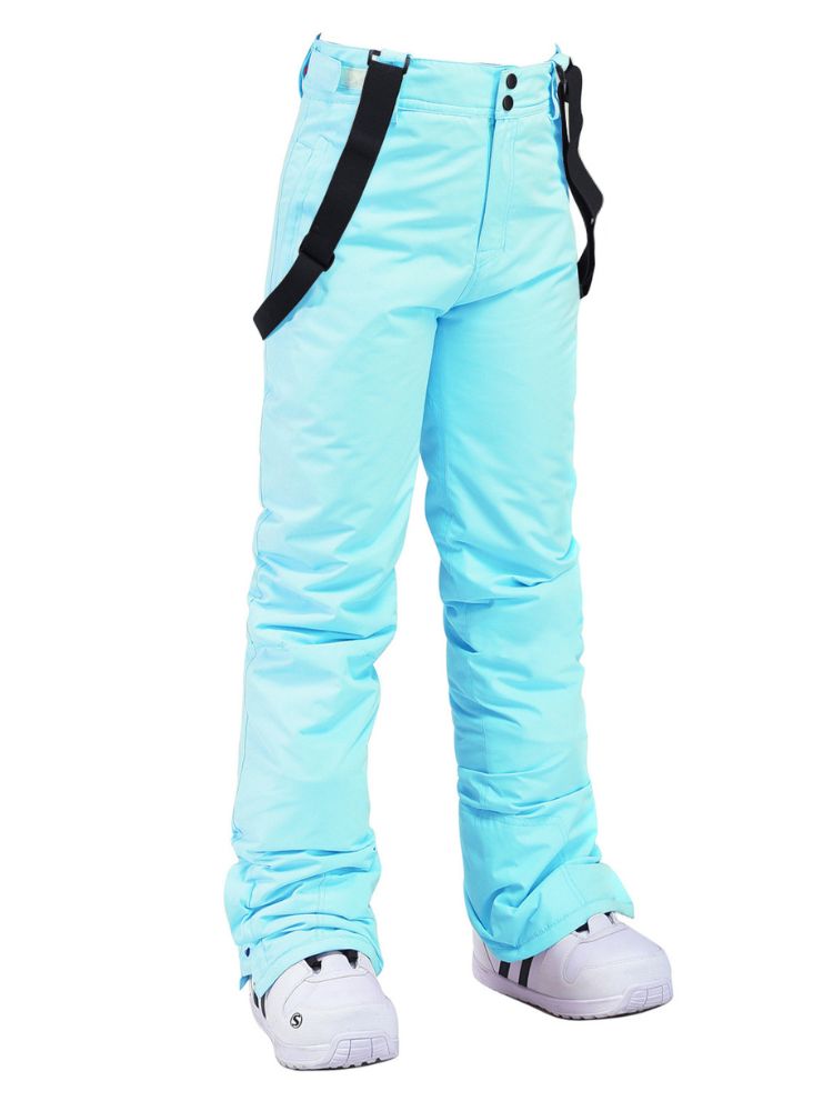 XwXwSeui Men Women Waterproof Slim Ski Pants