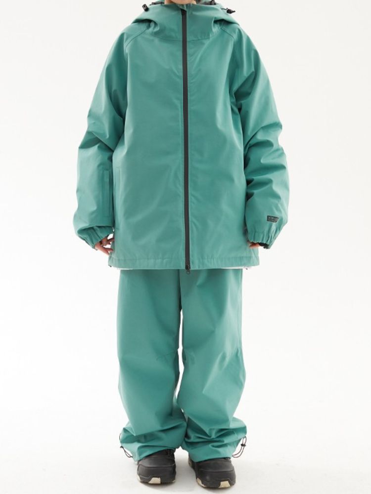 XwXwSeui Men Women Loose Thickened Snow Suits