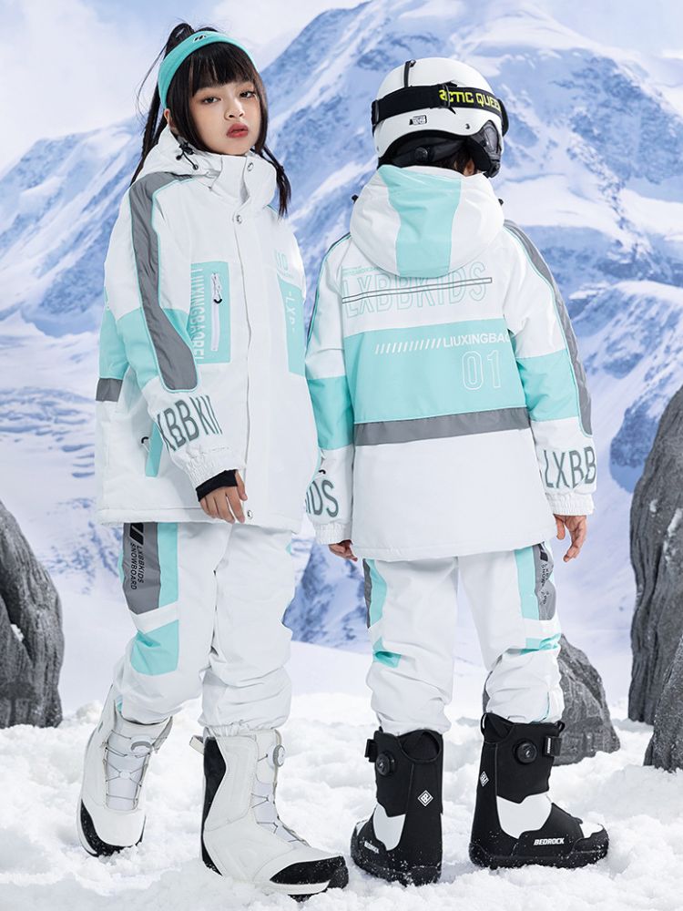 XwXwSeui Kids Loose Insulated Ski Pants