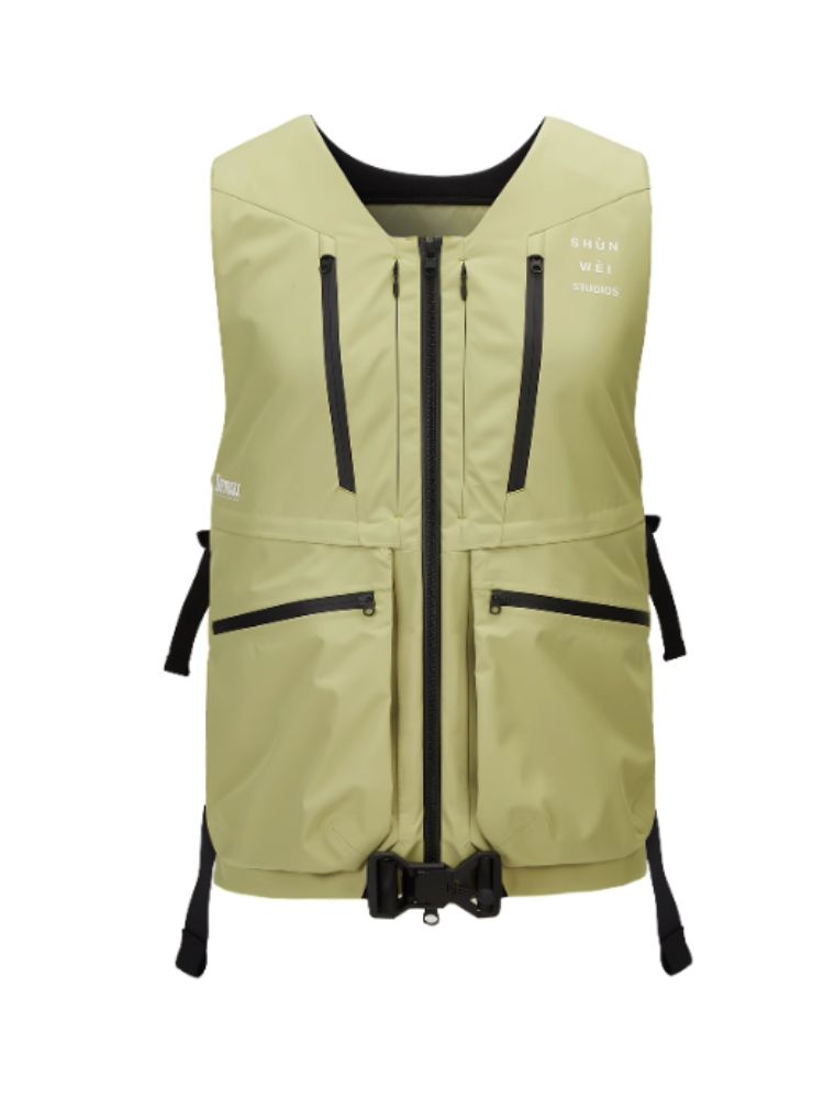 XwXwSeui Men Women Removable Down Snow Vest