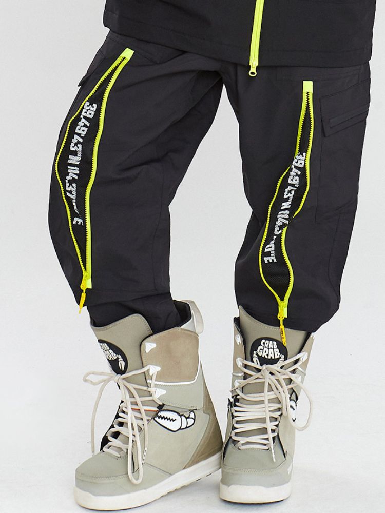 XwXwSeui Men Women Narrow Mouth Loose Ski Pants