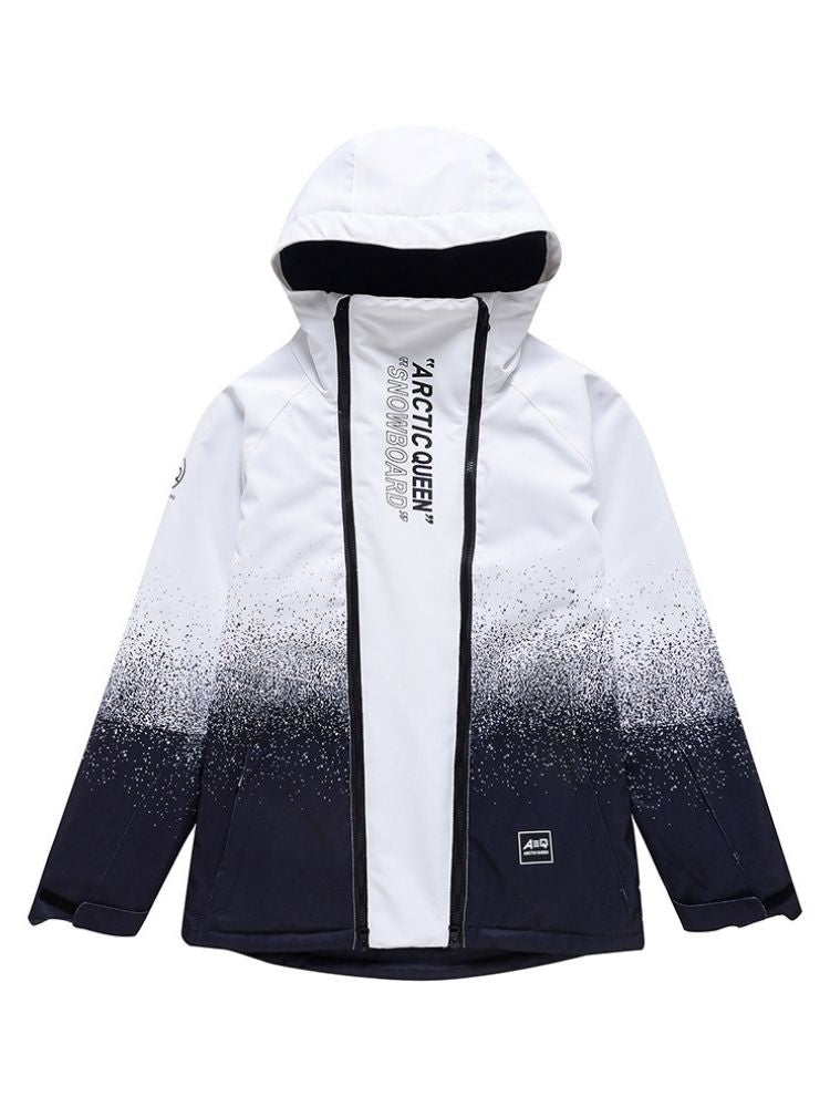 XwXwSeui Men Women Insulated Hooded Snow Jacket