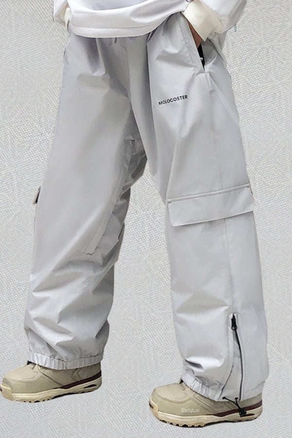 XwXwSeui Men Women Jeans Insulated Baggy Ski Pants