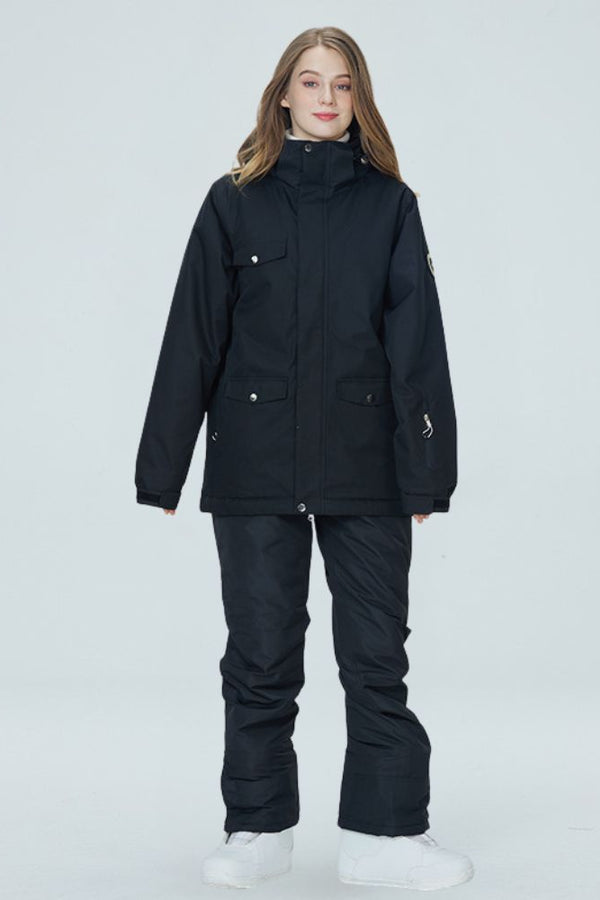 XwXwSeui Men Women Windproof Insulated Snow Suits