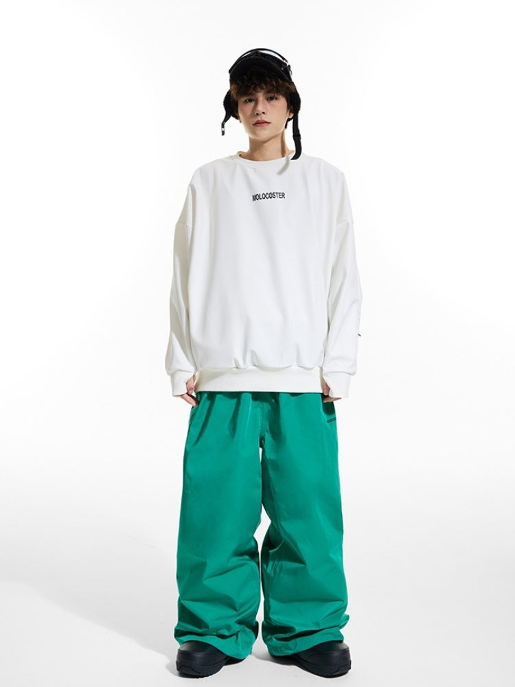 XwXwSeui Men Women Hip Hop Baggy Ski Pants