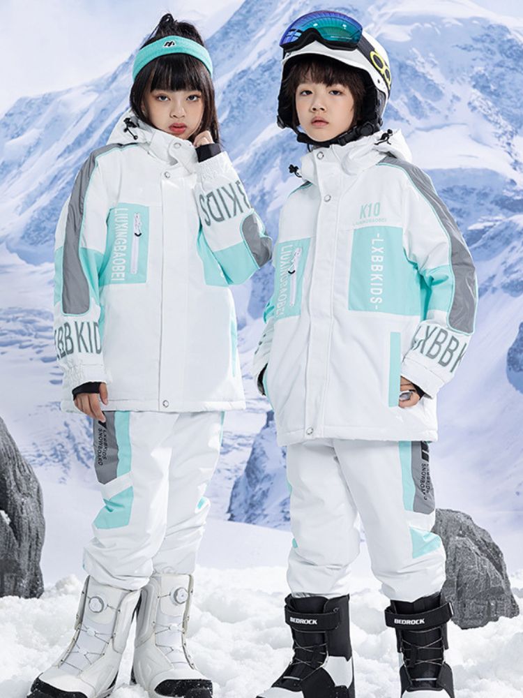 XwXwSeui Kids Loose Insulated Ski Pants