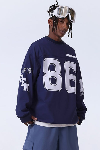 XwXwSeui Women Men Fashionable Loose Single Double Board Hip-Hop Style Sweater